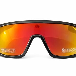 🆕️Dragon Shield Sunglasses LUMALENS Polarized Red Mirror UV Sport